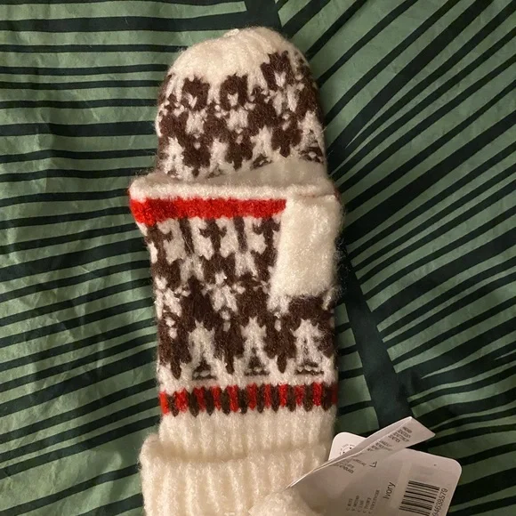 Free People First Frost Fairisle Gloves - Picture 5 of 11